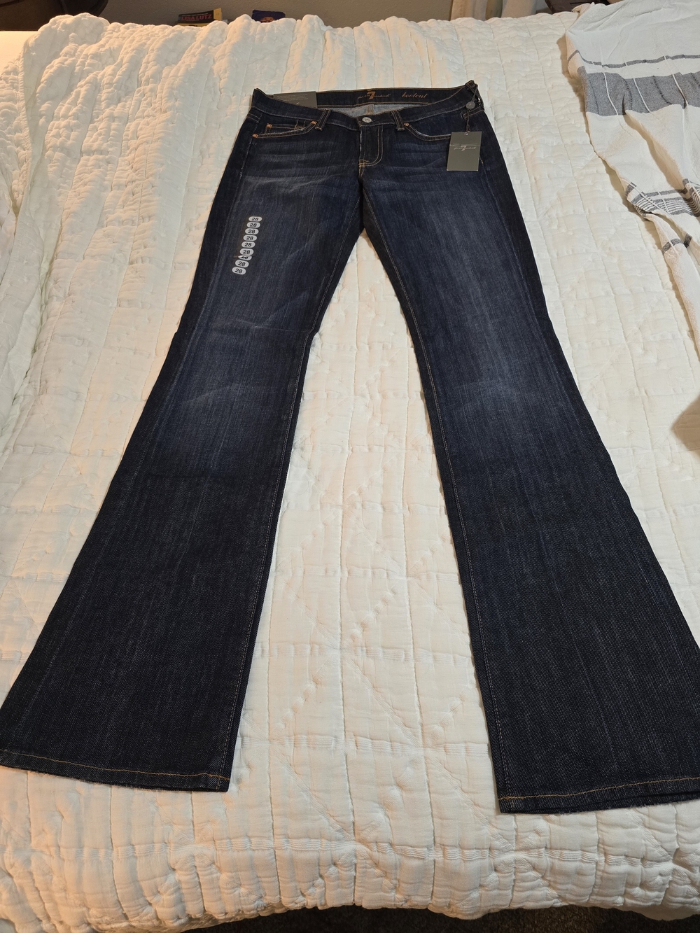 Vintage 7 For All Man Kind Bootcut Jeans